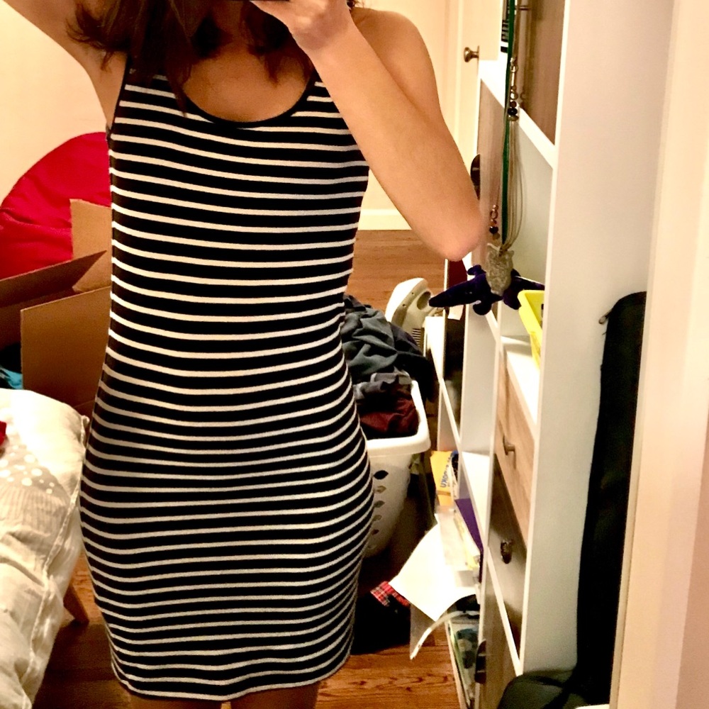 Striped Bodycon Dress